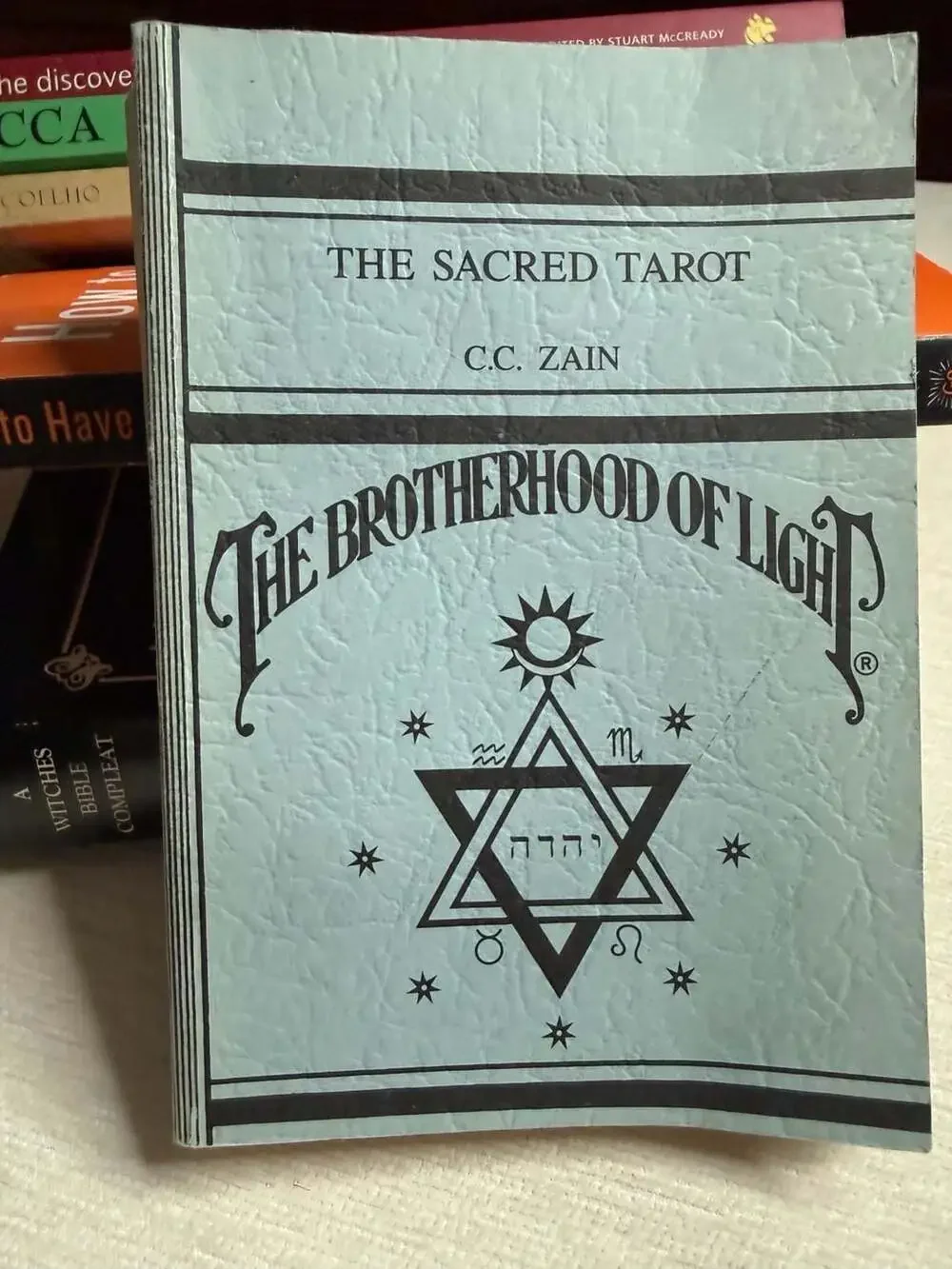 The Sacred Tarot by C.C. Zain Golden Anniversary Edition